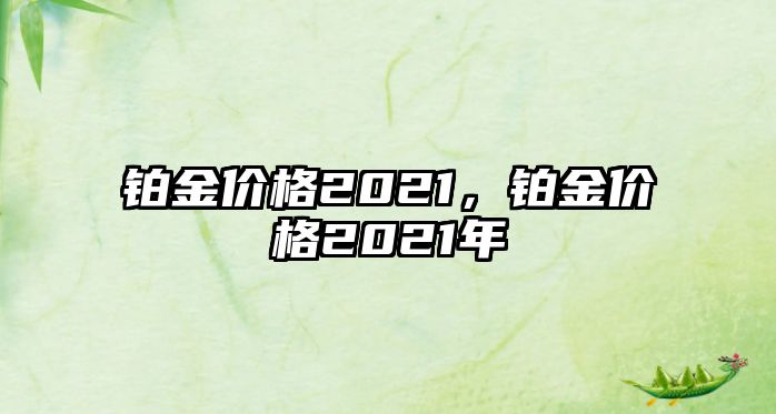 鉑金價格2021，鉑金價格2021年