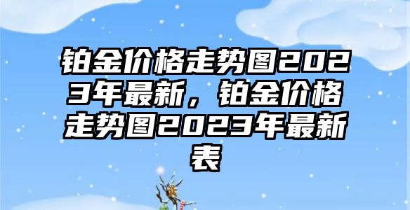 鉑金價(jià)格走勢(shì)圖2023年最新，鉑金價(jià)格走勢(shì)圖2023年最新表